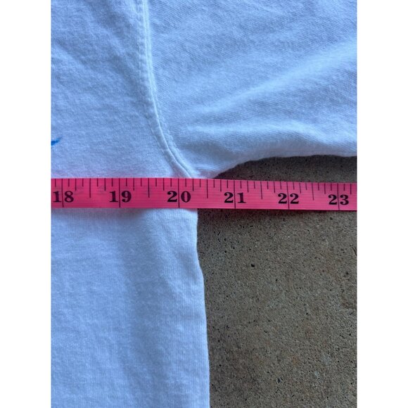 Vintage NASCAR Atlanta Motor Speedway Thunder Ring White T-Shirt L C4 - Picture 4 of 7